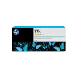 Blækpatron HP 771C  gul 775ml Designjet Z6200