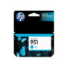 Blækpatron HP 951 Cyan Officejet  