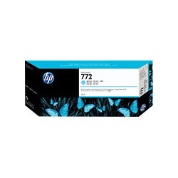 Blækpatron HP 772  300ml lys cyan