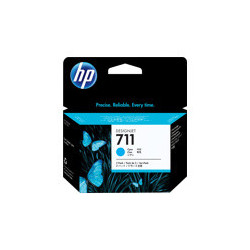 Blækpatron HP 3x 711  Cyan DJ T120 520
