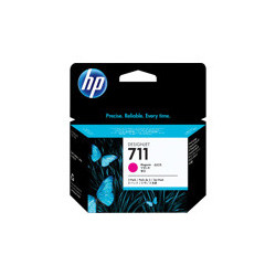 Blækpatron HP 3x 711 Magenta DJ T120 520