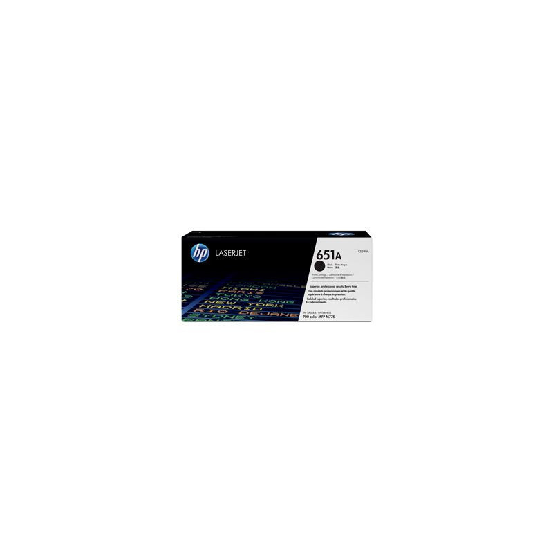 Tonerpatron HP Toner 651A sort