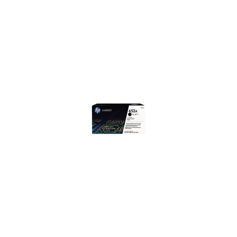 Tonerpatron HP 652A sort Toner