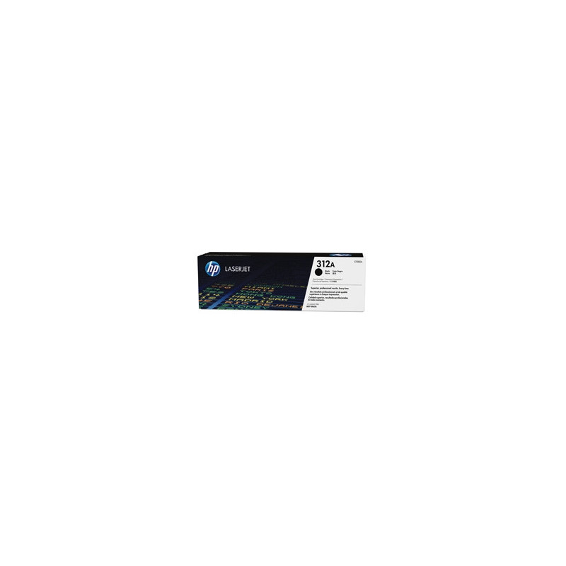Tonerpatron HP 312A sort Toner
