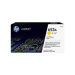 Tonerpatron HP 653A gul Toner