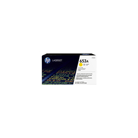Tonerpatron HP 653A gul Toner