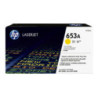 Tonerpatron HP 653A gul Toner