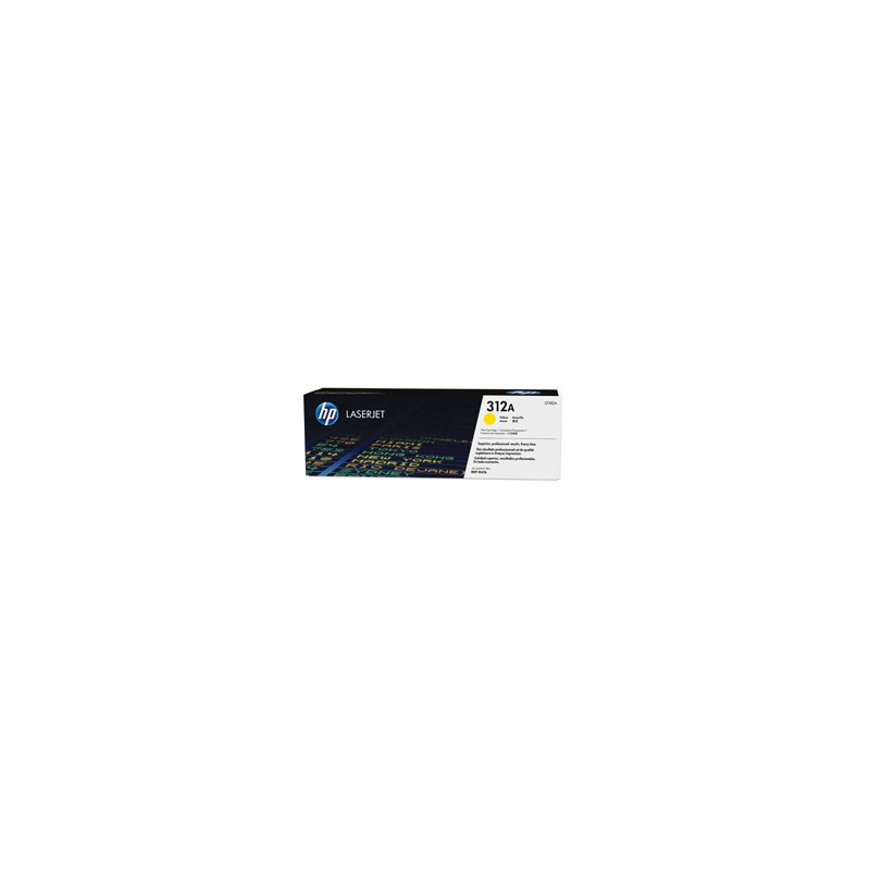 Tonerpatron HP 312A gul Toner
