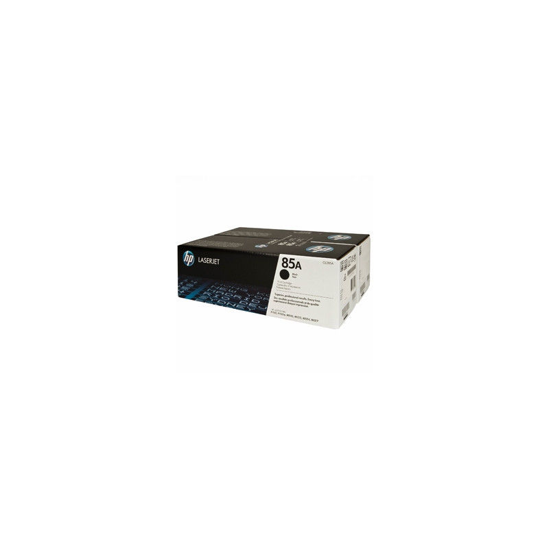 Tonerpatron HP 2x Toner CE285A sort HV