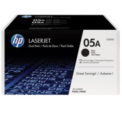 Tonerpatron HP Toner 05A sort 2-pack
