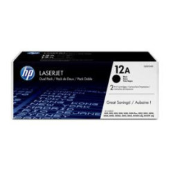 Tonerpatron HP Toner 12A sort 2-pack HV