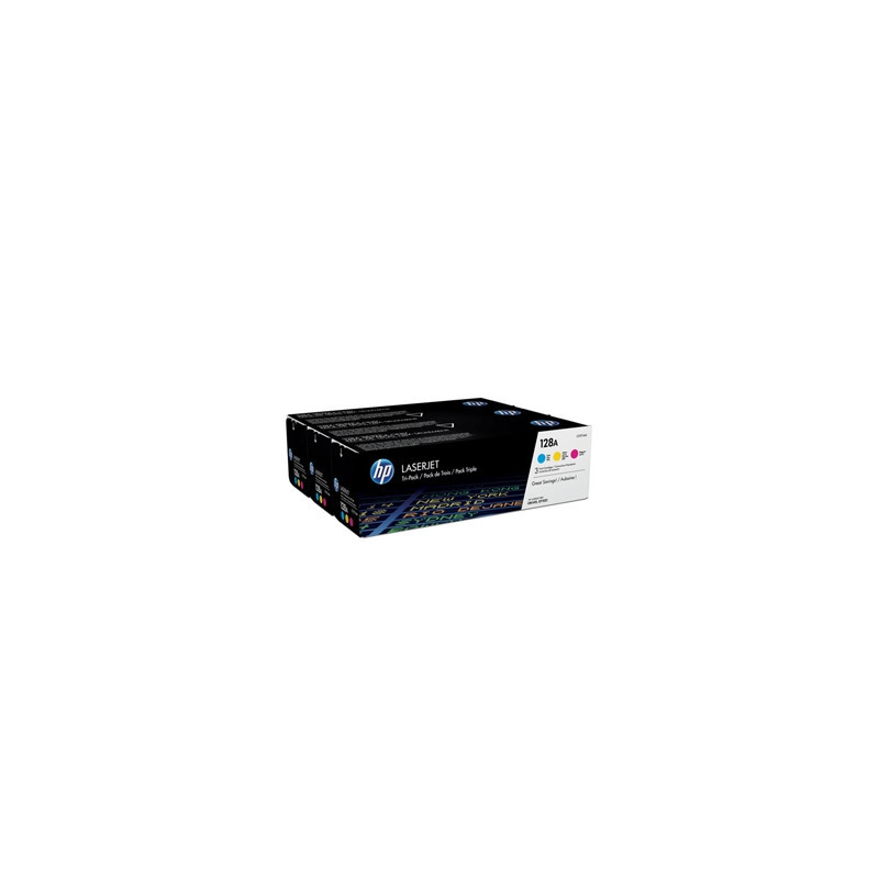 Tonerpatron HP Toner 128A CYM Tri-Pack