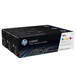 Tonerpatron HP Toner 131A CYM Tri pack