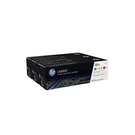 Tonerpatron HP Toner 131A CYM Tri pack