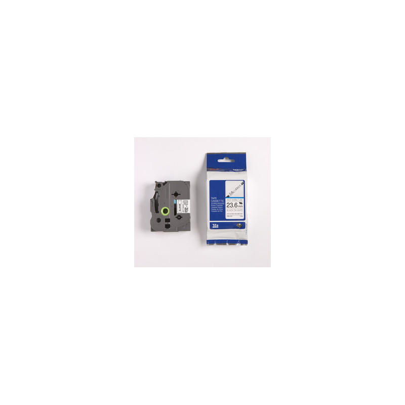 Brother Hse251 sort-hvid krympeflex-tape Brother Hse251 sort-hvid krympeflex-tape