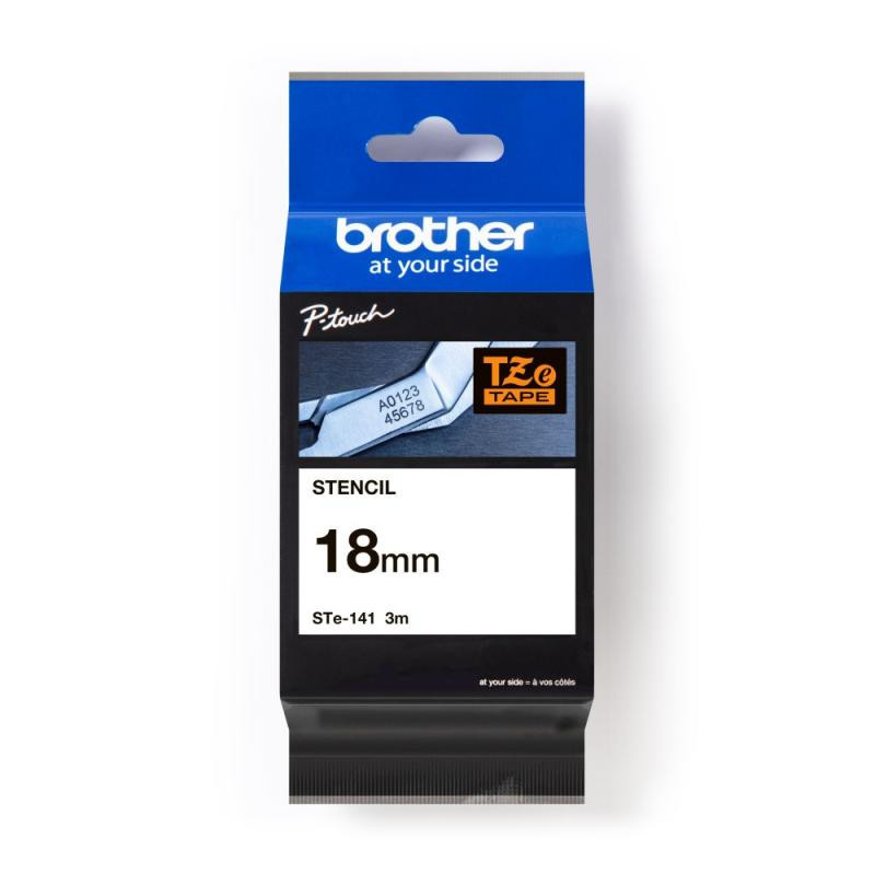 Brother Ste141 18 mm Stenciltape - elektrolysetape
