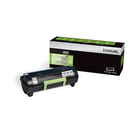 Tonerpatron 60F2000 Sort 602