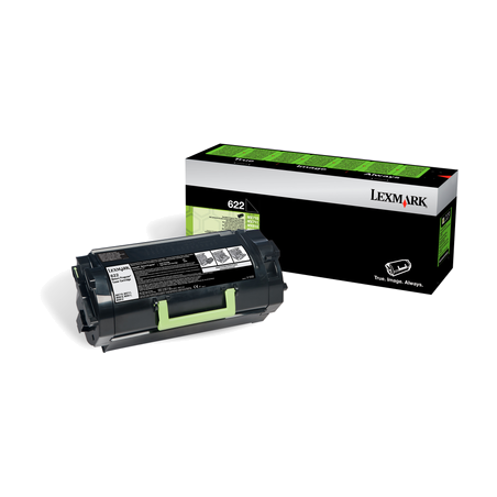 Tonerpatron 62D2000 Sort 622