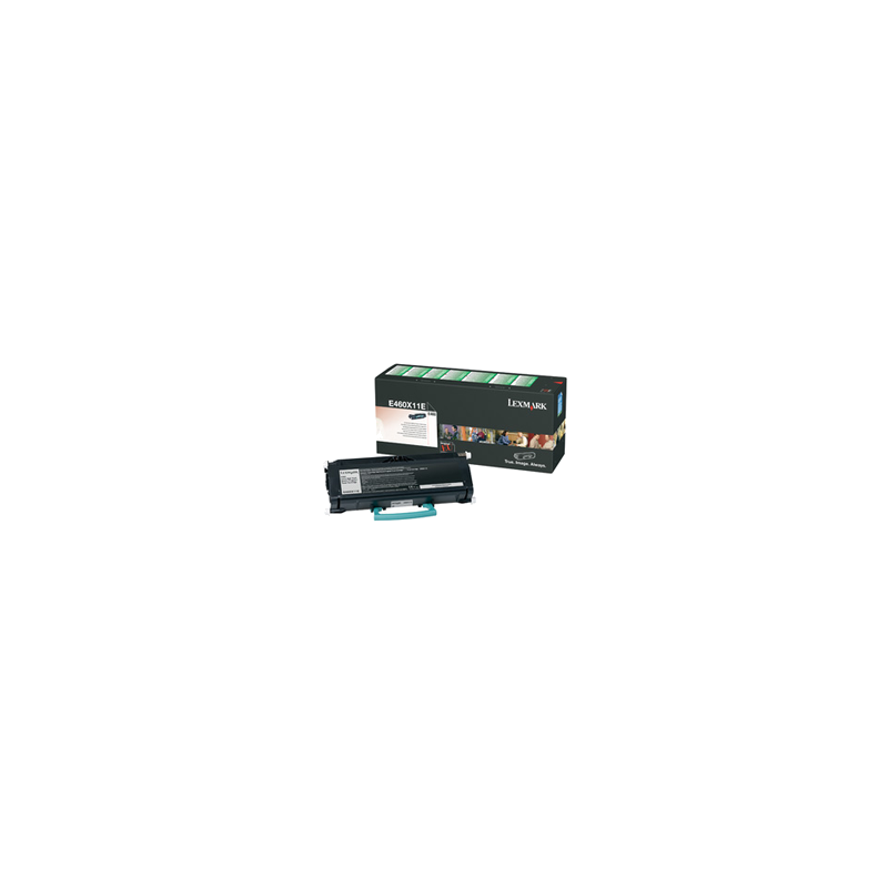 Tonerpatron E460X11E Sort E460