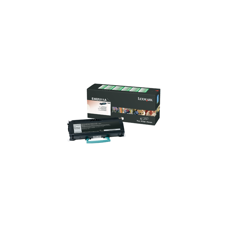 Tonerpatron E462U11E Sort E462