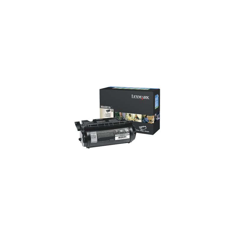 Tonerpatron X644X11E Sort X644e