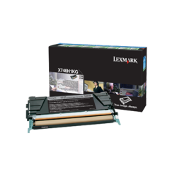 Tonerpatron X746H1KG Sort X746