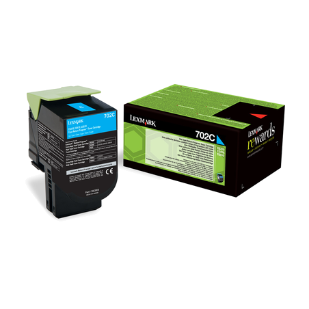 Tonerpatron 70C20C0 Cyan 702C