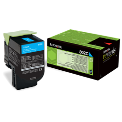 Tonerpatron 80C20C0 Cyan 802C
