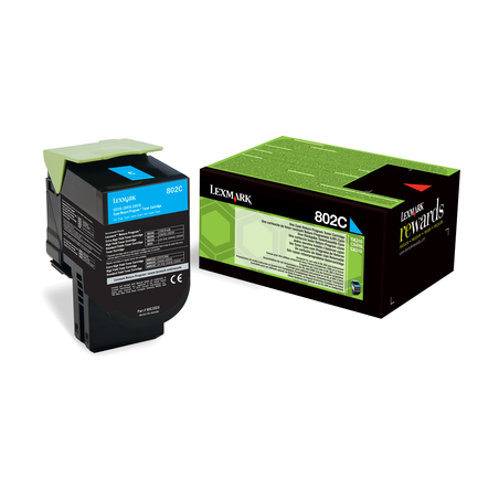 Tonerpatron 80C20C0 Cyan 802C