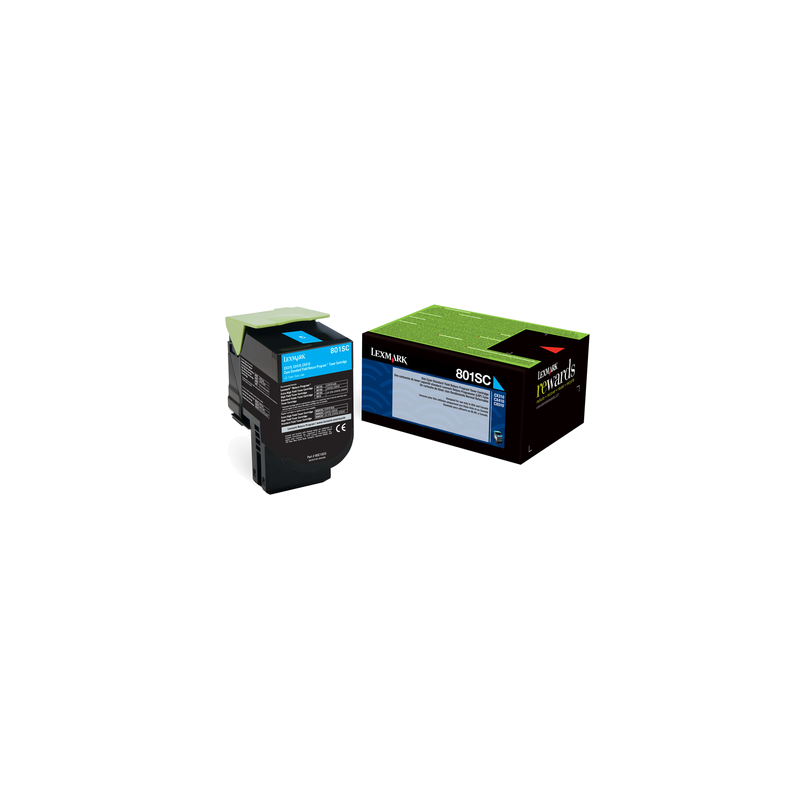Tonerpatron 80C2SC0 Cyan 802SC