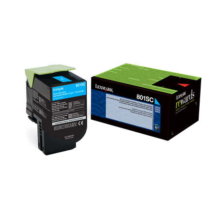 Tonerpatron 80C2SC0 Cyan 802SC