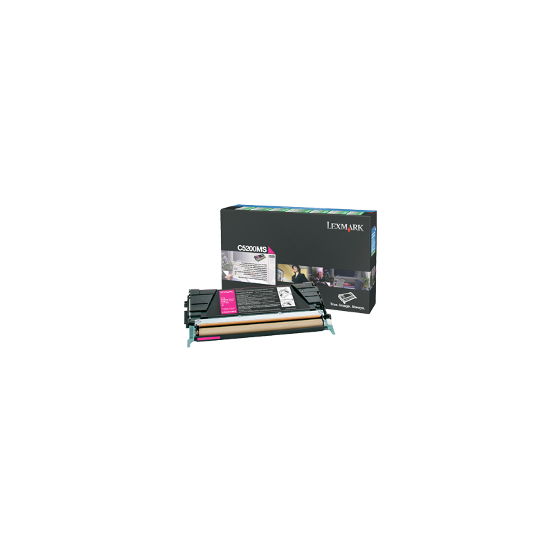 Tonerpatron C5200MS Magenta C520