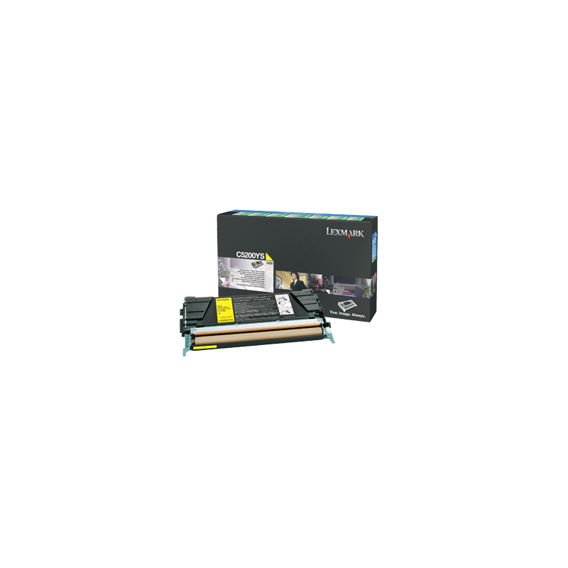 Tonerpatron C5200YS Gul C520