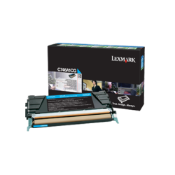 Tonerpatron C746A1CG Cyan C746