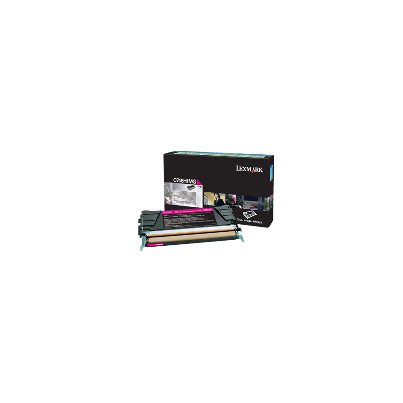 Tonerpatron C748H1MG Magenta C748