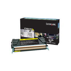 Tonerpatron X746A1YG Gul X746