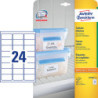Avery L7970-25 Fryser labels -50oC til +70oC
