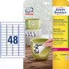 Avery L4778REV-20 Heavy duty etiketter