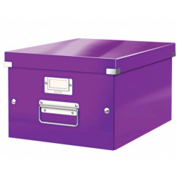 Arkivboks Click & Store Medium WOW lilla 60440062