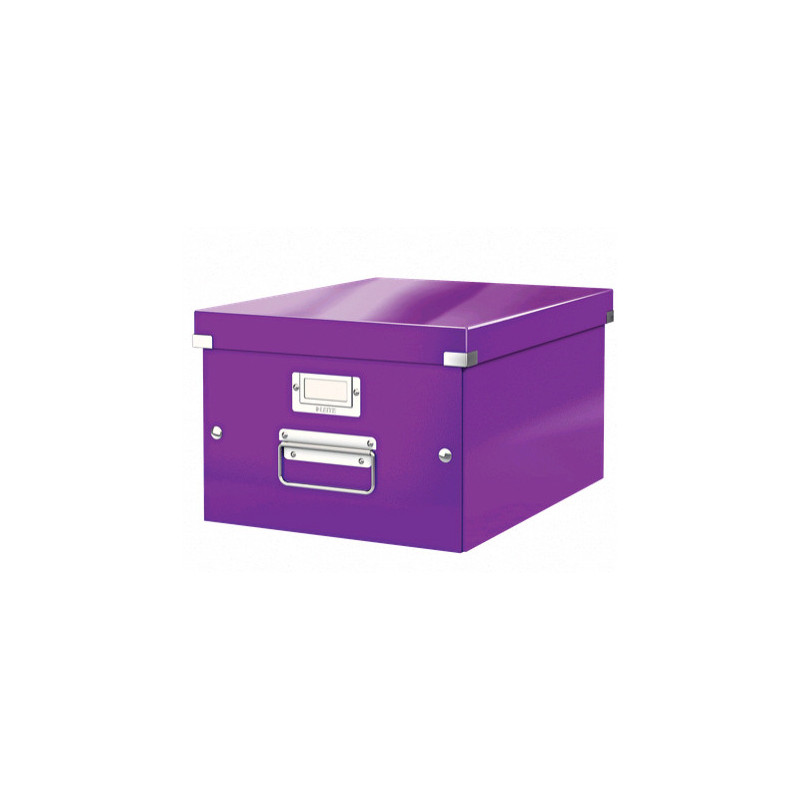 Arkivboks Click & Store Medium WOW lilla 60440062