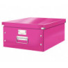 Arkivboks Click & Store stor WOW pink