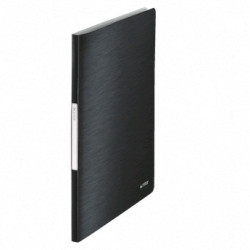 Displaybog Leitz Style PP 20 lommer sort