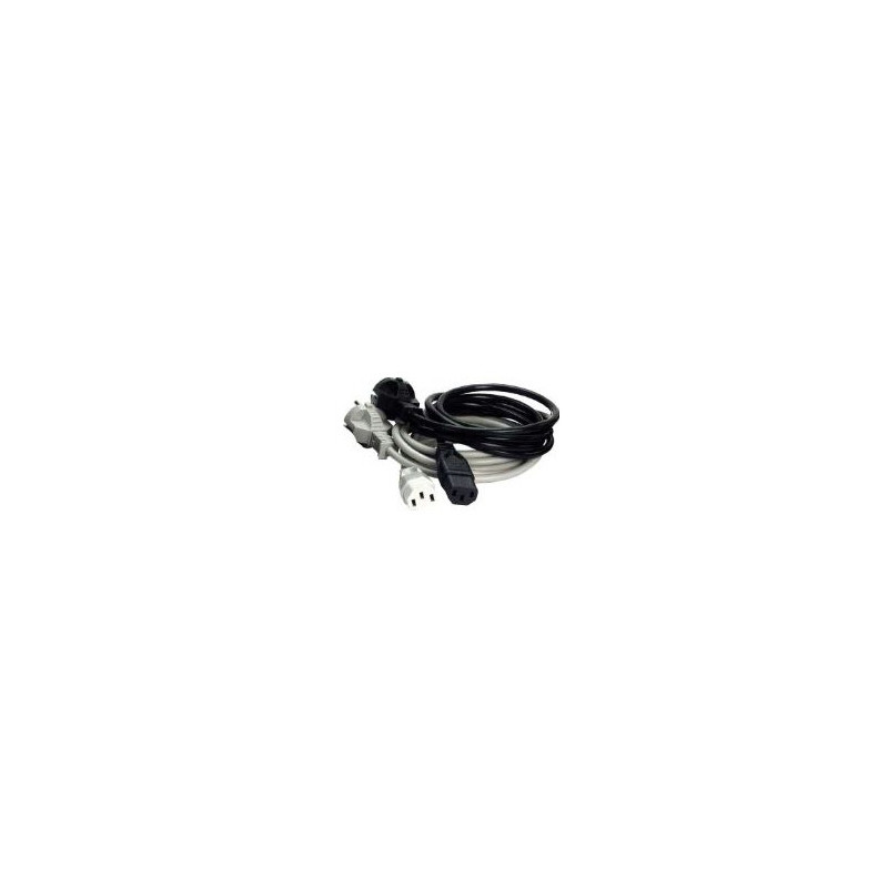 MicroConnect PE020418 Strøm kabel 1.8m Sort IEC320