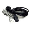 MicroConnect PE020418 Strøm kabel 1.8m Sort IEC320