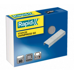 Hæfteklamme Rapid Omnipress 60 æske m. 1000