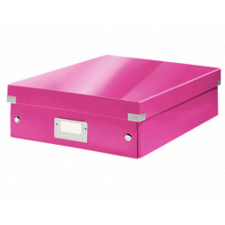 Organizer boks Click & Store Medium WOW pink