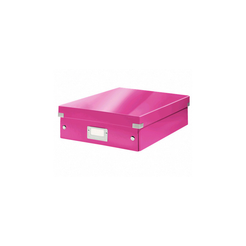 Organizer boks Click & Store Medium WOW pink