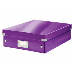 Organizer boks Click & Store Medium WOW lilla
