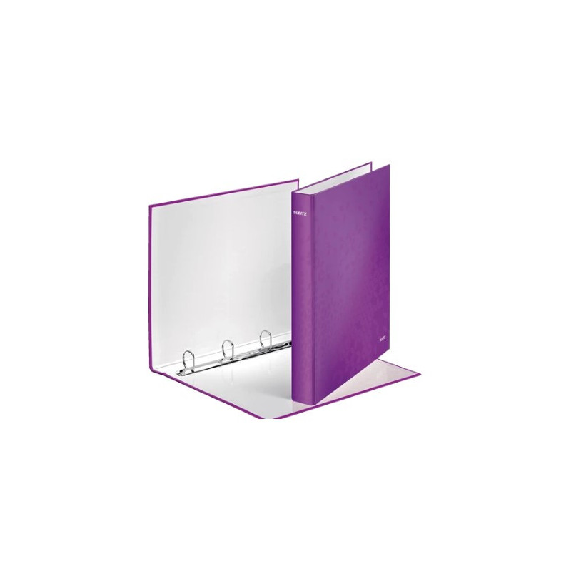 Ringordner Leitz A4+ 4DR-25mm WOW lilla