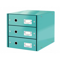 Skuffekabinet Click&Store 3 skuffer WOW isblå 60480051